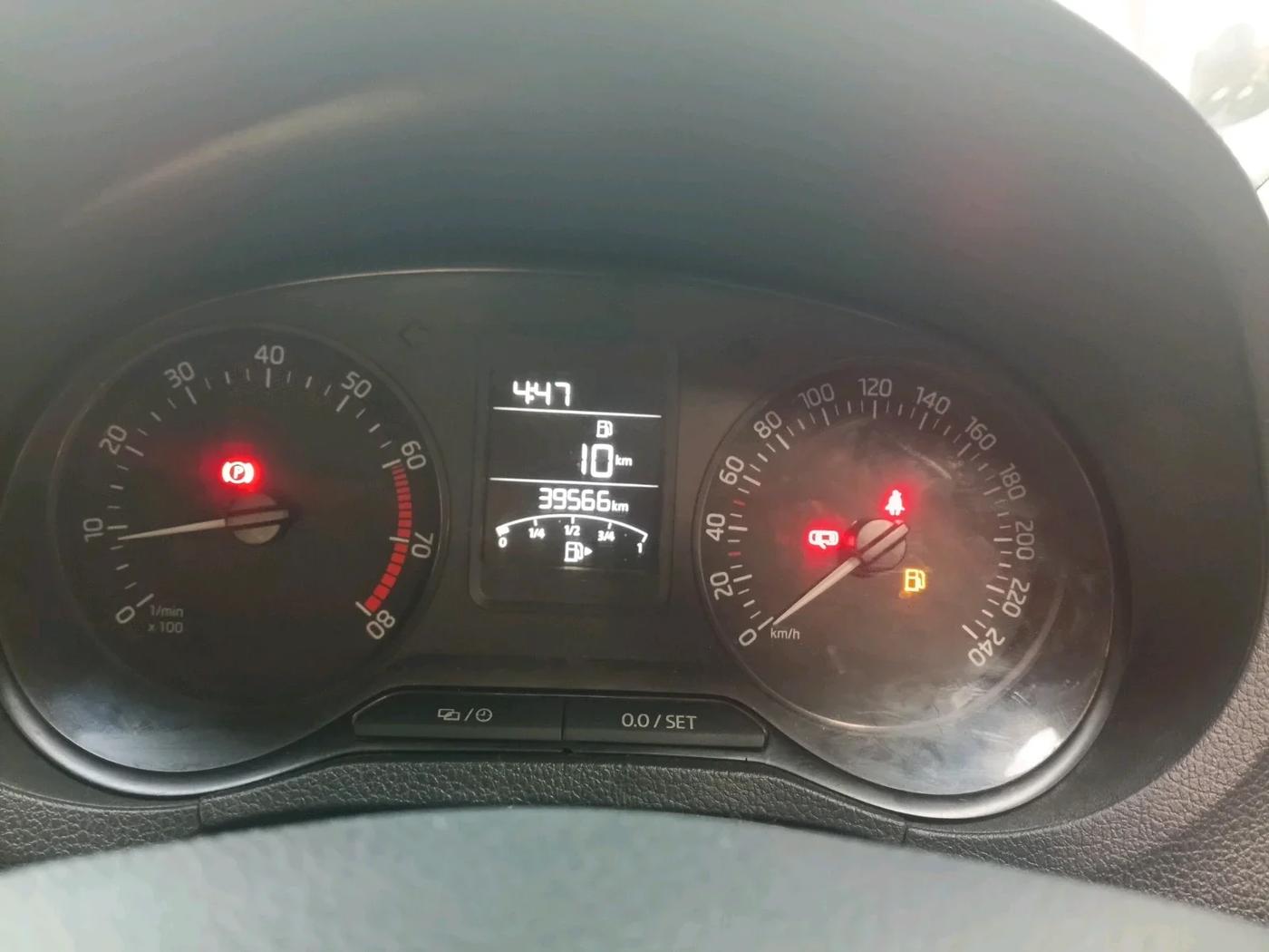 2019 Skoda Rapid AMBITION 1.6 MPI MT, Petrol, Manual, 39,566 km, interior