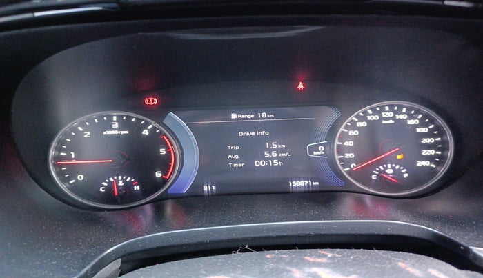 2020 KIA SELTOS HTX 1.5 DIESEL, Diesel, Manual, 1,58,871 km, interior