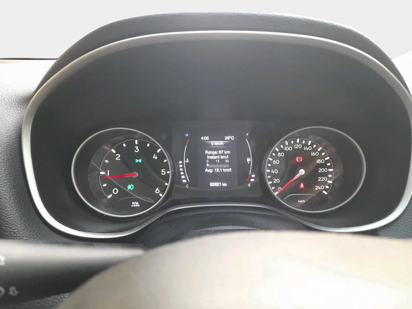 2017 Jeep Compass LONGITUDE (O) 2.0 DIESEL, Diesel, Manual, 82,621 km, interior