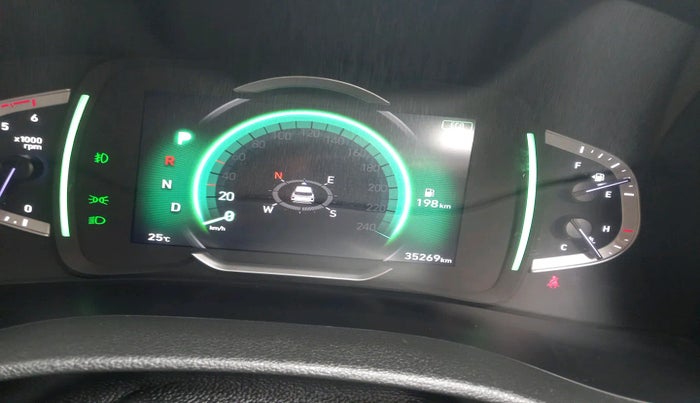 2021 Hyundai Creta SX (O) AT 1.5 DIESEL, Diesel, Automatic, 35,269 km, interior