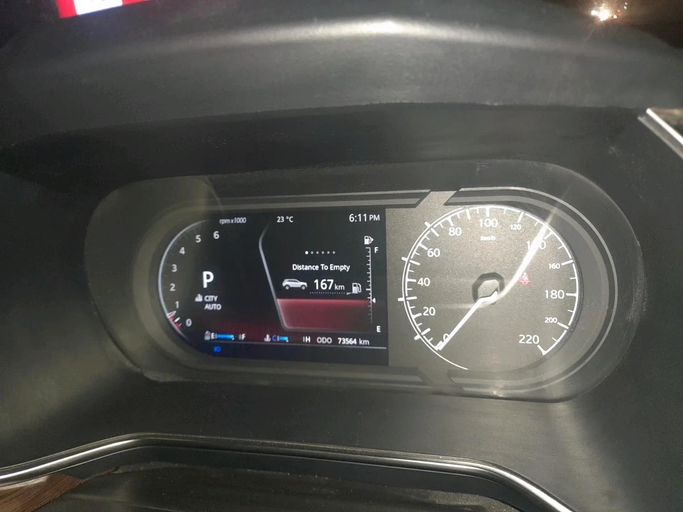 2020 Tata Harrier XZA PLUS 2.0L, Diesel, Automatic, 73,564 km, interior