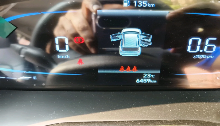 2024 Hyundai EXTER SX 1.2 MT, Petrol, Manual, 6,459 km, interior