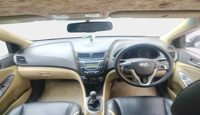 2014 Hyundai Verna FLUIDIC 1.6 CRDI EX, Diesel, Manual, 79,191 km, interior