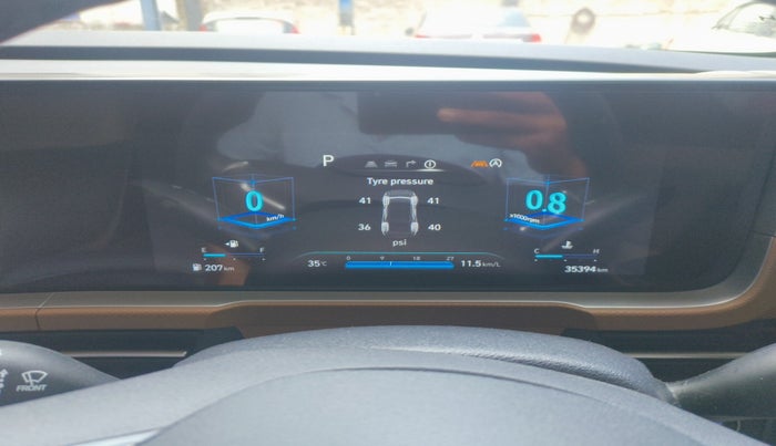 2024 Hyundai ALCAZAR Signature 6 STR 1.5 Turbo GDi Petrol DCT, Petrol, Automatic, 35,394 km, interior