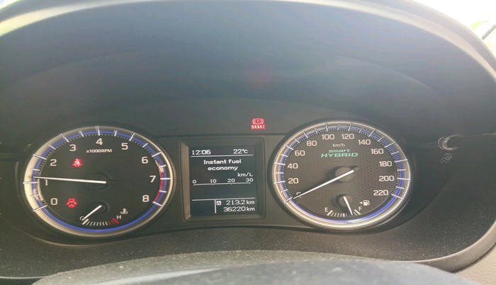 2022 Maruti S Cross ZETA 1.5, Petrol, Manual, 36,220 km, interior