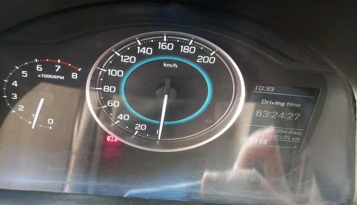 2017 Maruti IGNIS ZETA 1.2, Petrol, Manual, 80,101 km, interior