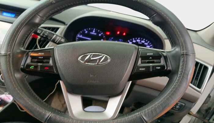 2017 Hyundai Creta SX PLUS AT 1.6 DIESEL, Diesel, Automatic, 75,812 km, interior