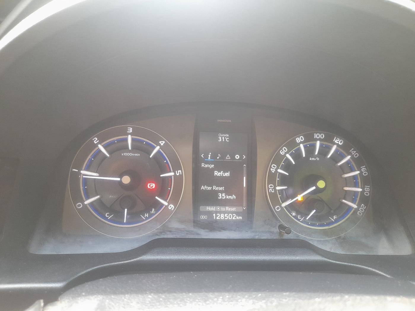 2021 Toyota Innova Crysta 2.4 ZX 7 STR, Diesel, Manual, 1,30,000 km, interior