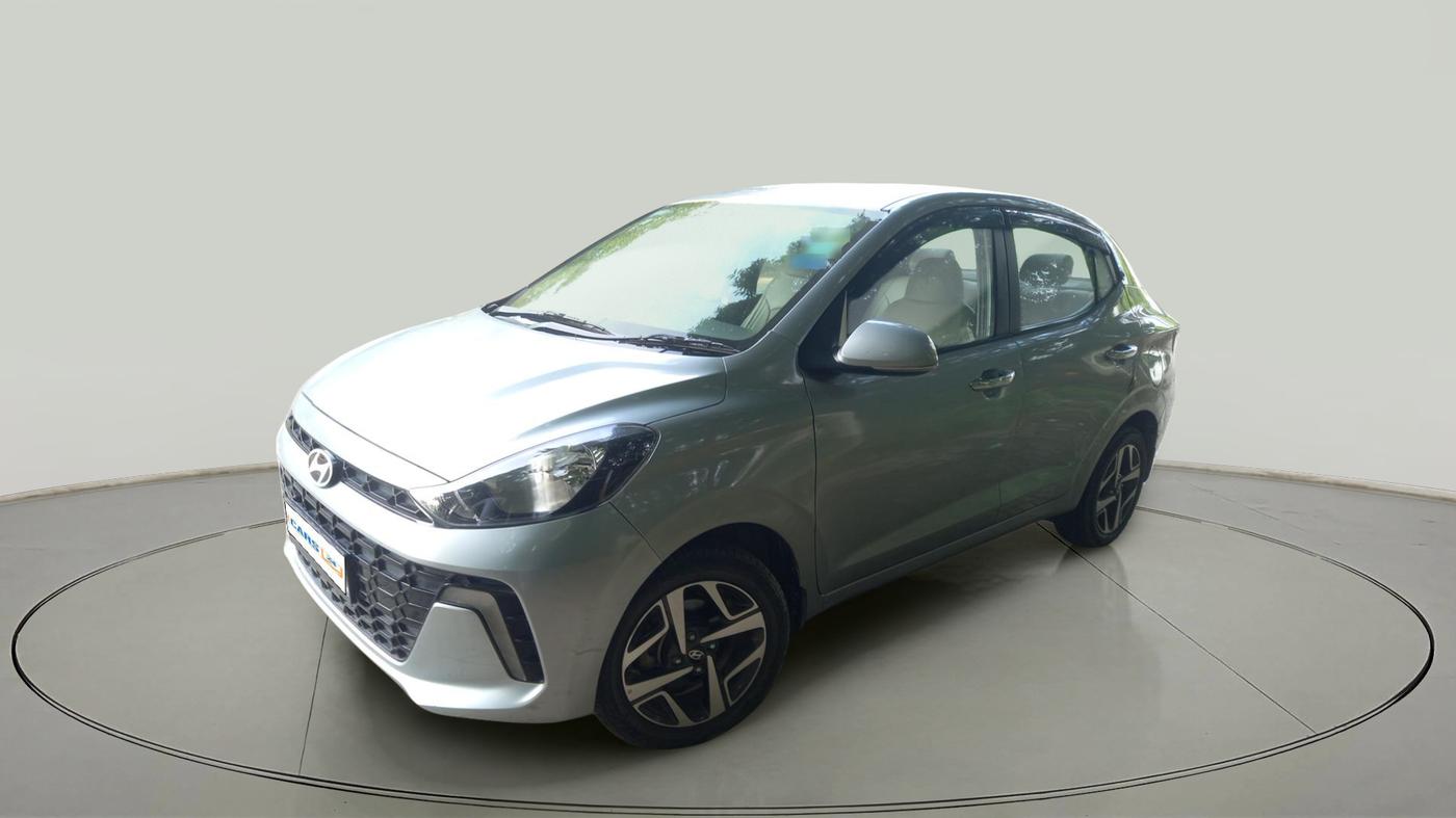2023 Hyundai AURA SX 1.2 CNG, Petrol, Manual, 67,344 km, exterior