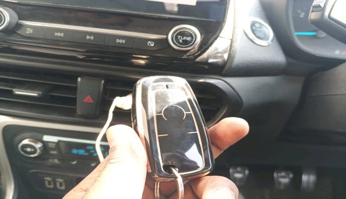 2017 Ford Ecosport TITANIUM 1.5L DIESEL, Diesel, Manual, 1,53,873 km, interior