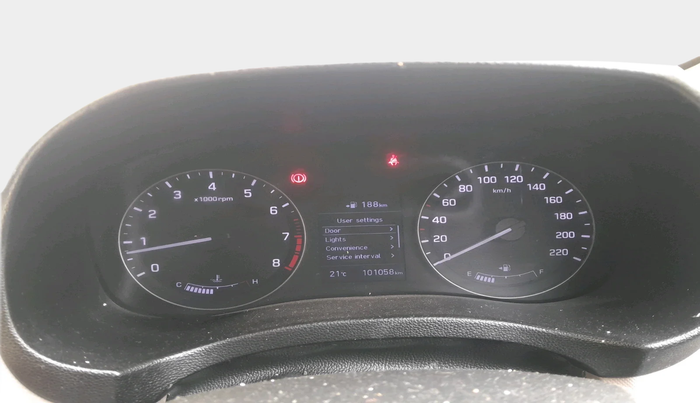 2019 Hyundai Creta SX (O) 1.6 PETROL, Petrol, Manual, 1,01,058 km, interior