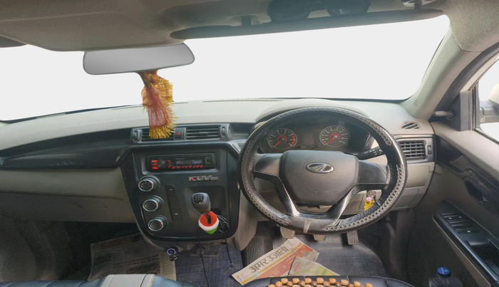 2017 Mahindra Kuv100 K4 6 STR, Petrol, Manual, 55,457 km, interior