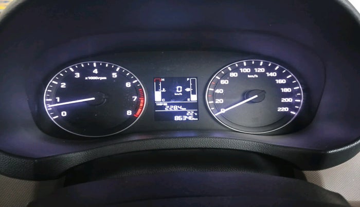 2016 Hyundai Creta E PLUS 1.6 PETROL, Petrol, Manual, 86,346 km, interior