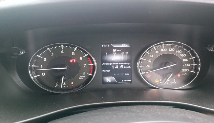 2023 Toyota Glanza G AMT, Petrol, Automatic, 5,760 km, interior