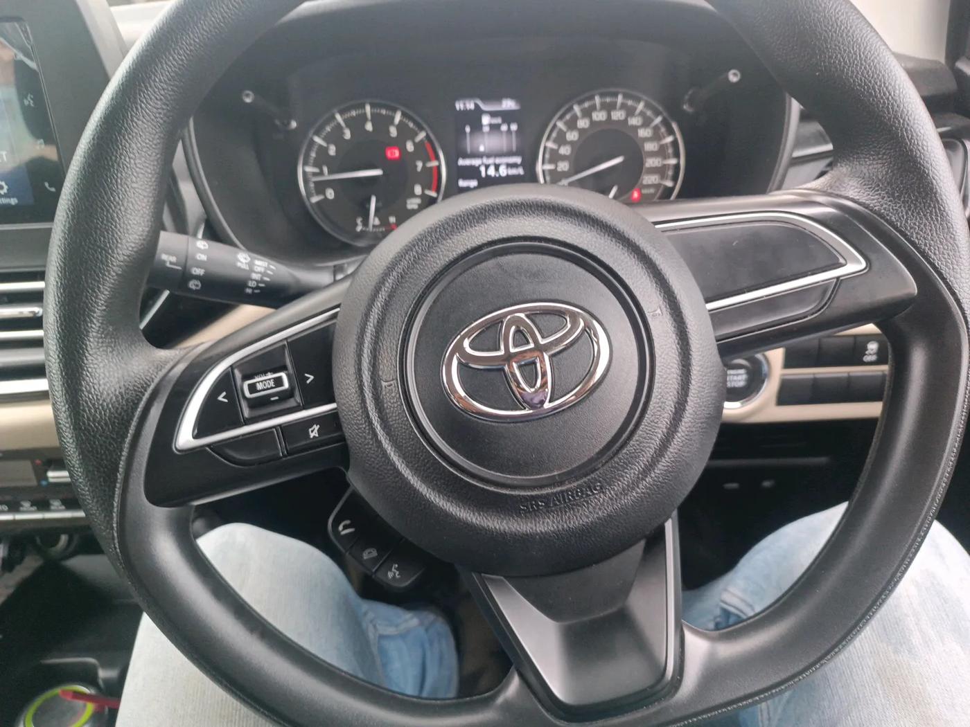 2023 Toyota Glanza G AMT, Petrol, Automatic, 6,400 km, interior