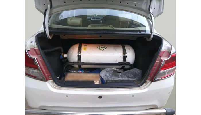 2022 Maruti Dzire VXI CNG, Petrol, Manual, 1,87,304 km, exterior