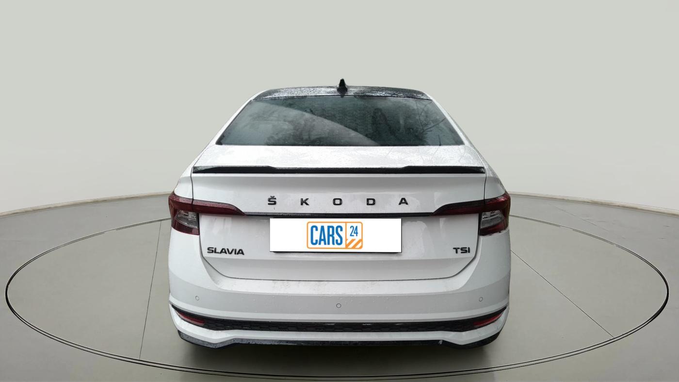 2024 Skoda SLAVIA AMBITION 1.0L TSI AT, Petrol, Automatic, 7,375 km, exterior