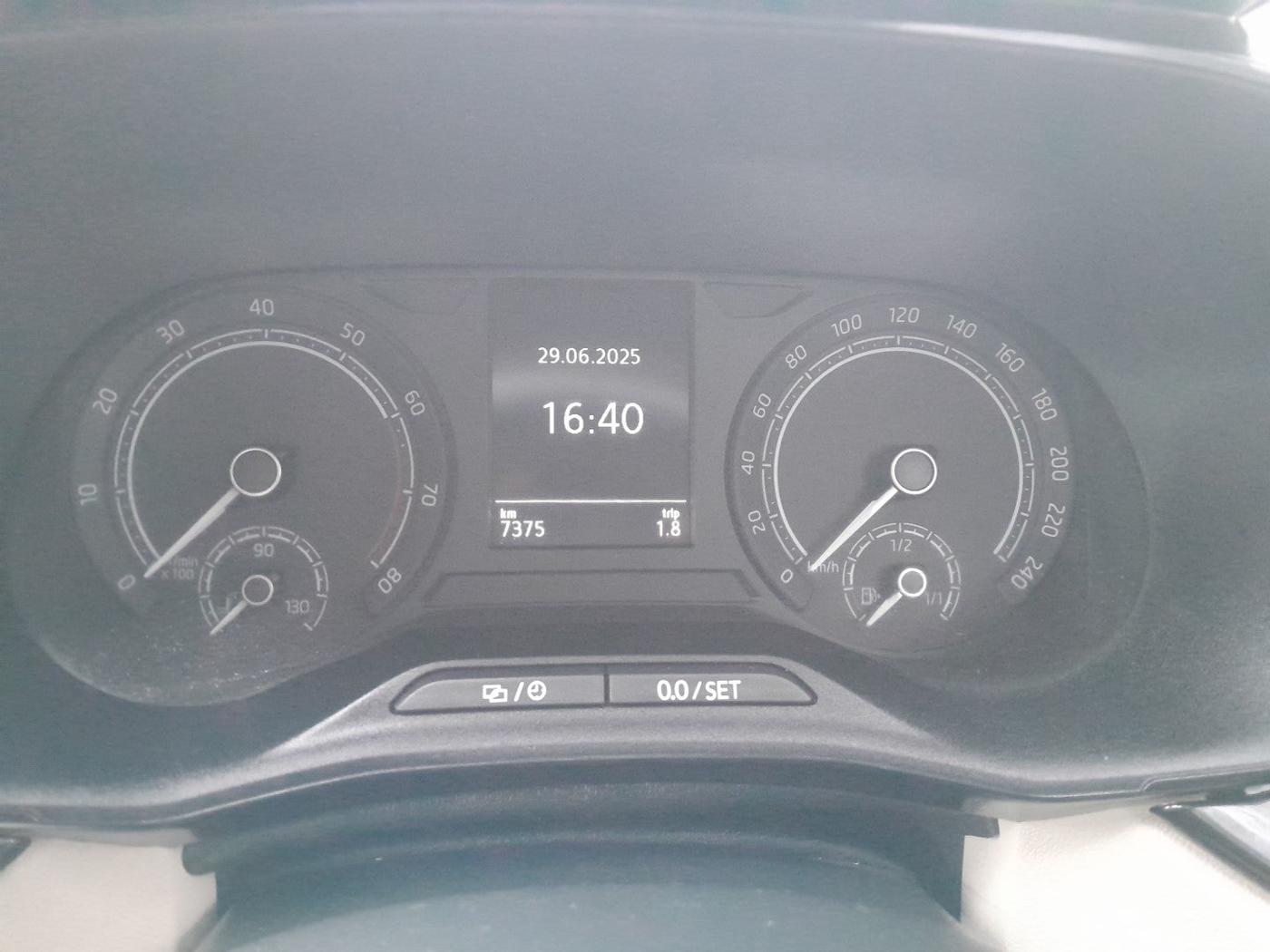2024 Skoda SLAVIA AMBITION 1.0L TSI AT, Petrol, Automatic, 7,375 km, interior