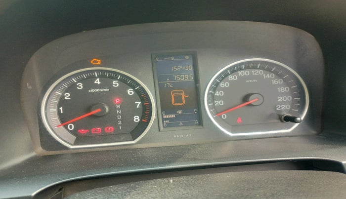 2012 Honda CRV 2.4L 2WD AT, Petrol, Automatic, 1,52,430 km, interior