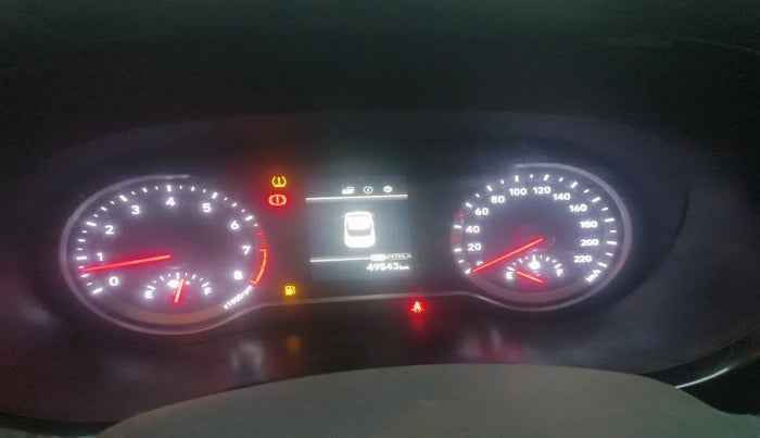 2024 Hyundai AURA SX 1.2 CNG, Petrol, Manual, 49,543 km, interior