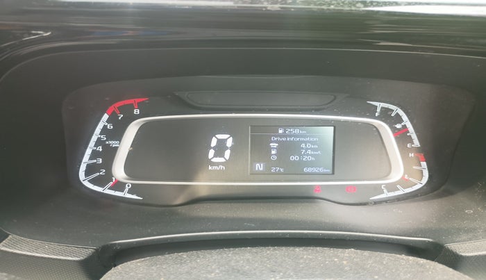 2021 KIA SONET HTX 1.0 IMT, Petrol, Manual, 68,926 km, interior