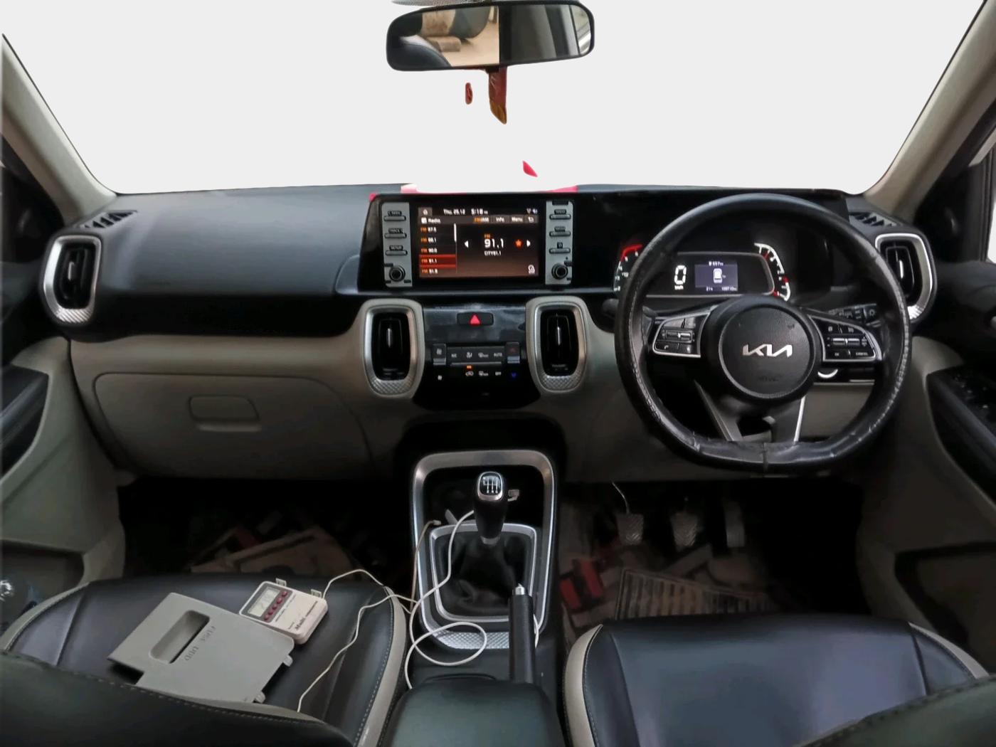 2022 KIA SONET HTX 1.5, Diesel, Manual, 1,09,710 km, interior