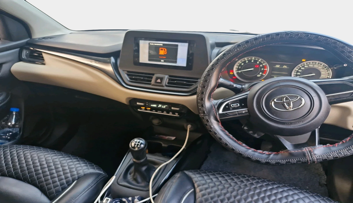 2022 Toyota Glanza S, Petrol, Manual, 78,137 km, interior