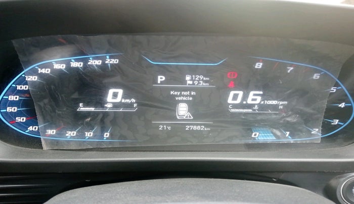 2023 Hyundai NEW I20 ASTA (O) 1.2 IVT, Petrol, Automatic, 27,882 km, interior