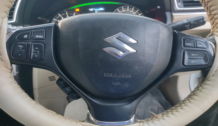 2019 Maruti Ciaz ALPHA  AT 1.5 SHVS PETROL, Petrol, Automatic, 86,438 km, interior