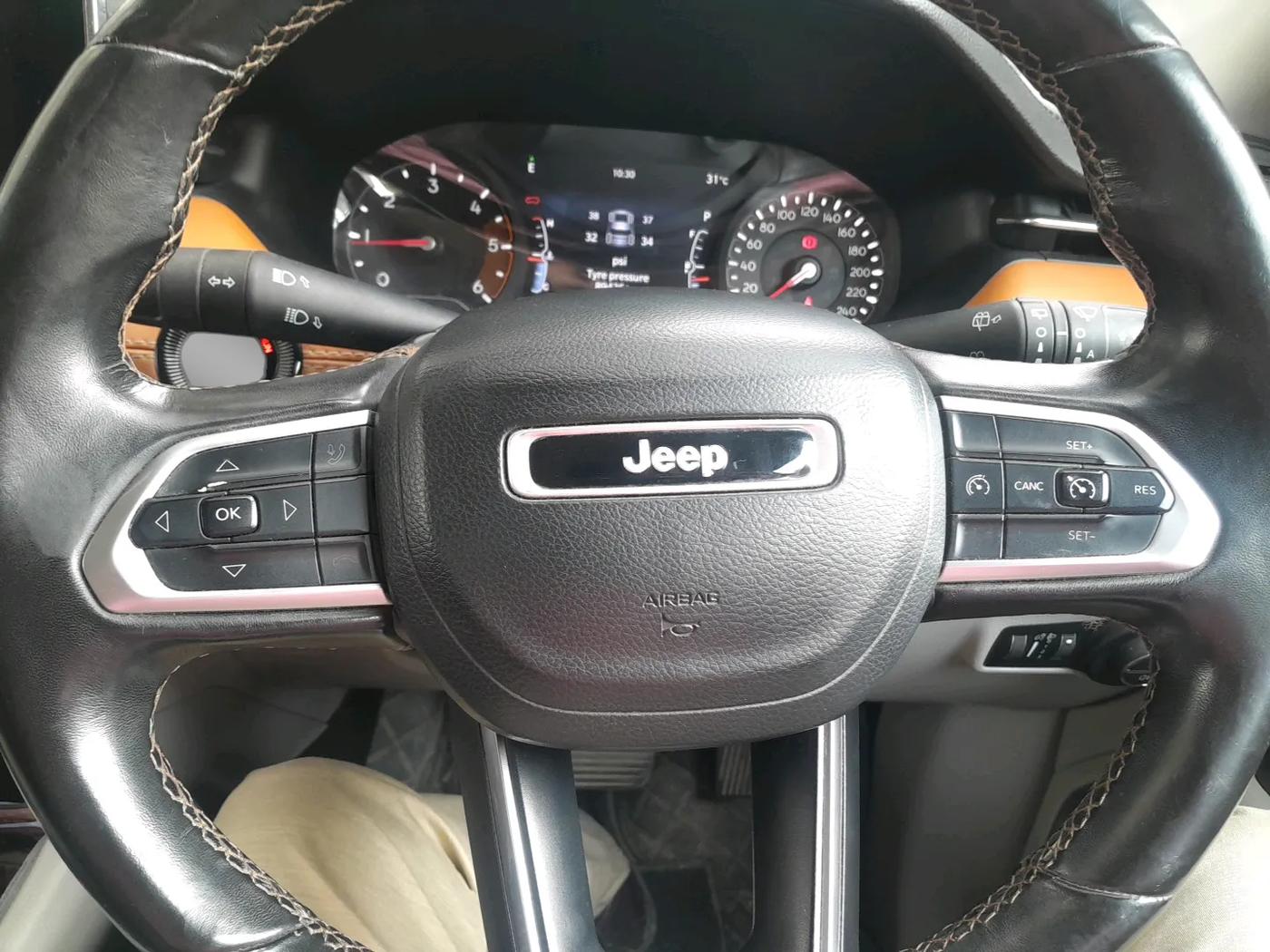 2022 Jeep Compass LIMITED (O) 2.0 DIESEL 4X4 AT, Diesel, Automatic, 94,159 km, interior