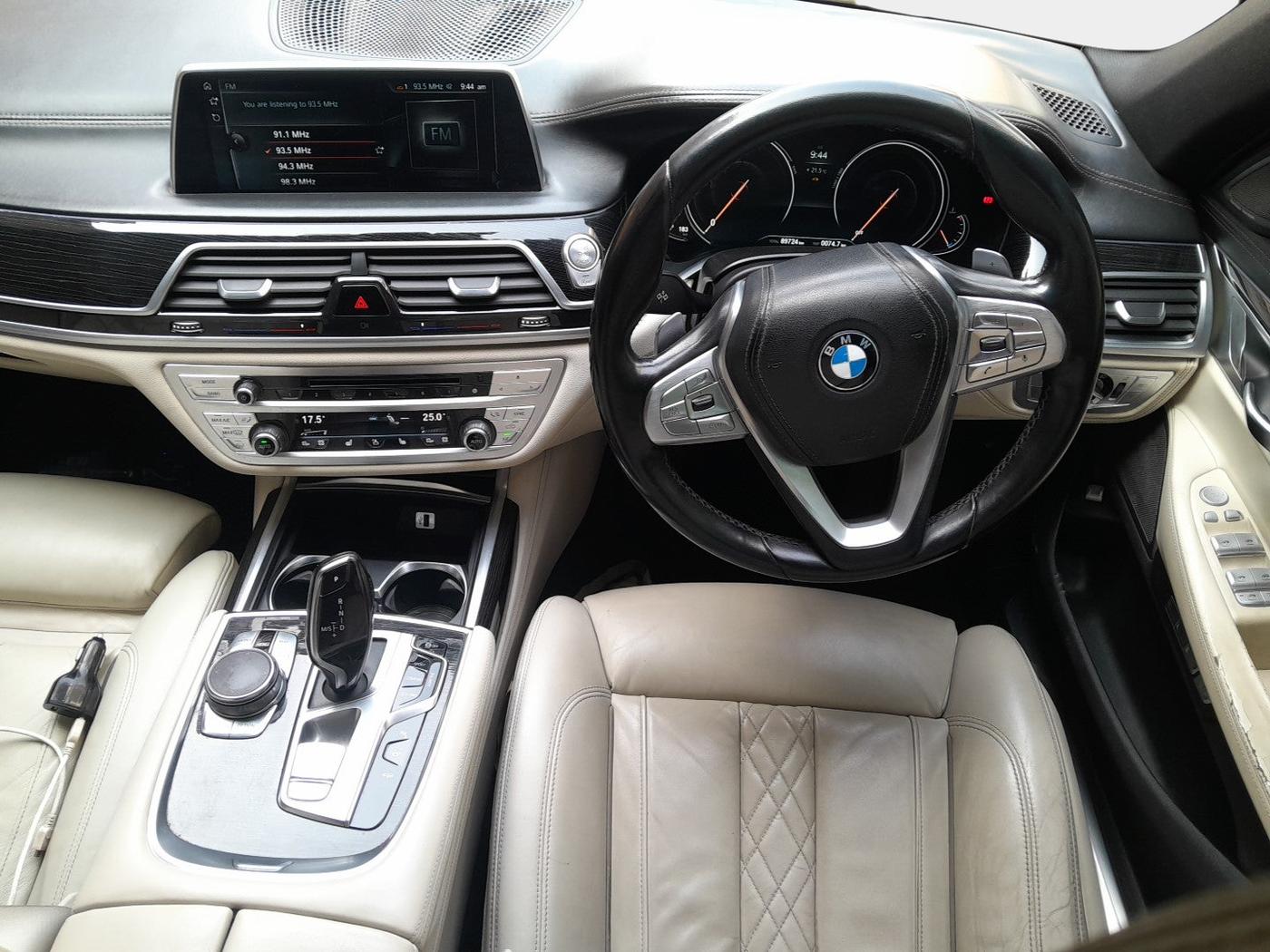 2016 BMW 7 Series 730L D, Diesel, Automatic, 89,727 km, interior