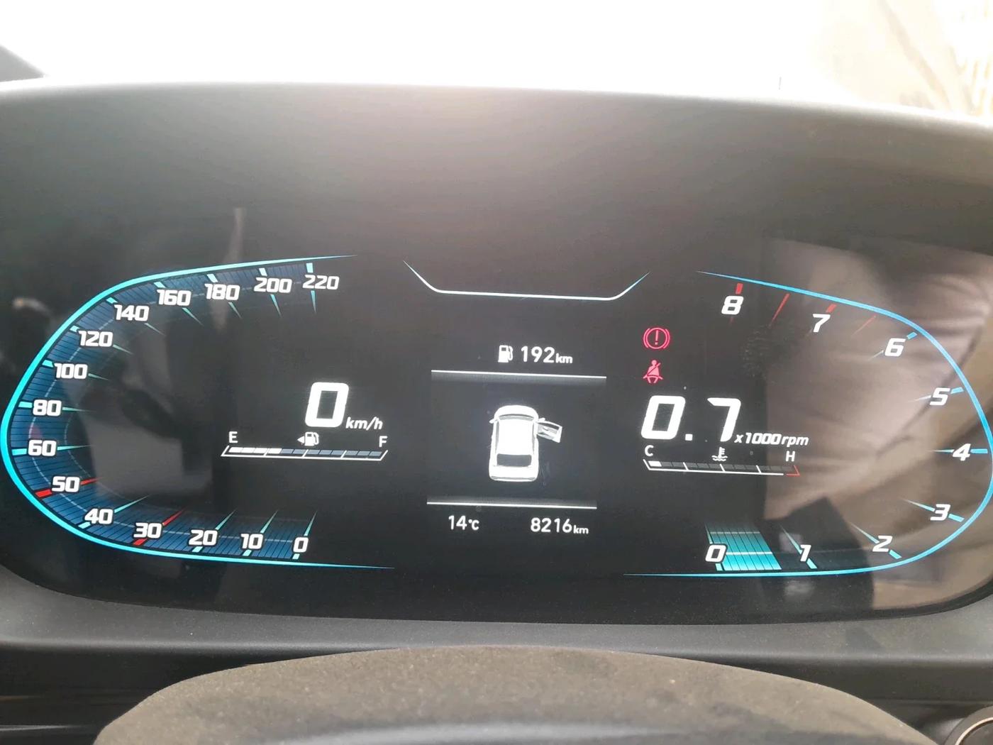 2024 Hyundai NEW I20 ASTA 1.2 MT, Petrol, Manual, 8,216 km, interior