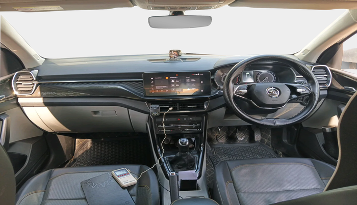 2021 Skoda KUSHAQ STYLE 1.0L TSI MT, Petrol, Manual, 45,889 km, interior