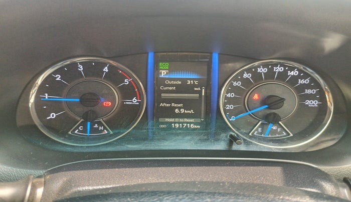 2020 Toyota Fortuner 2.8 4X2 AT, Diesel, Automatic, 1,91,716 km, interior