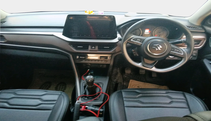 2024 Maruti BREZZA ZXI SMART HYBRID , Petrol, Manual, 19,970 km, interior