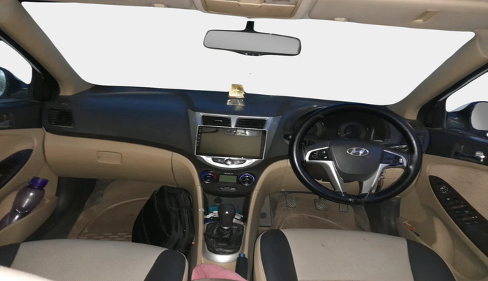 2012 Hyundai Verna FLUIDIC 1.6 CRDI SX, Diesel, Manual, 97,093 km, interior