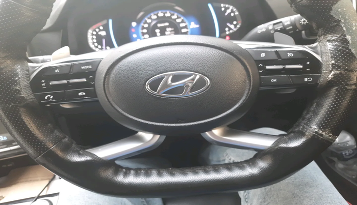 2022 Hyundai Creta SX (O) IVT KNIGHT 1.5 PETROL, Petrol, Automatic, 84,460 km, interior