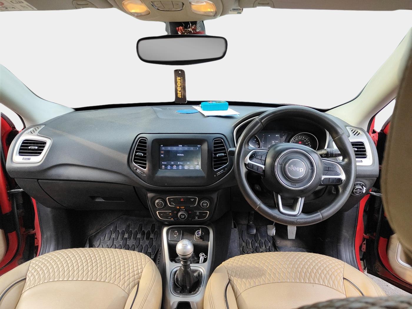 2018 Jeep Compass LONGITUDE (O) 2.0 DIESEL, Diesel, Manual, 1,81,900 km, interior