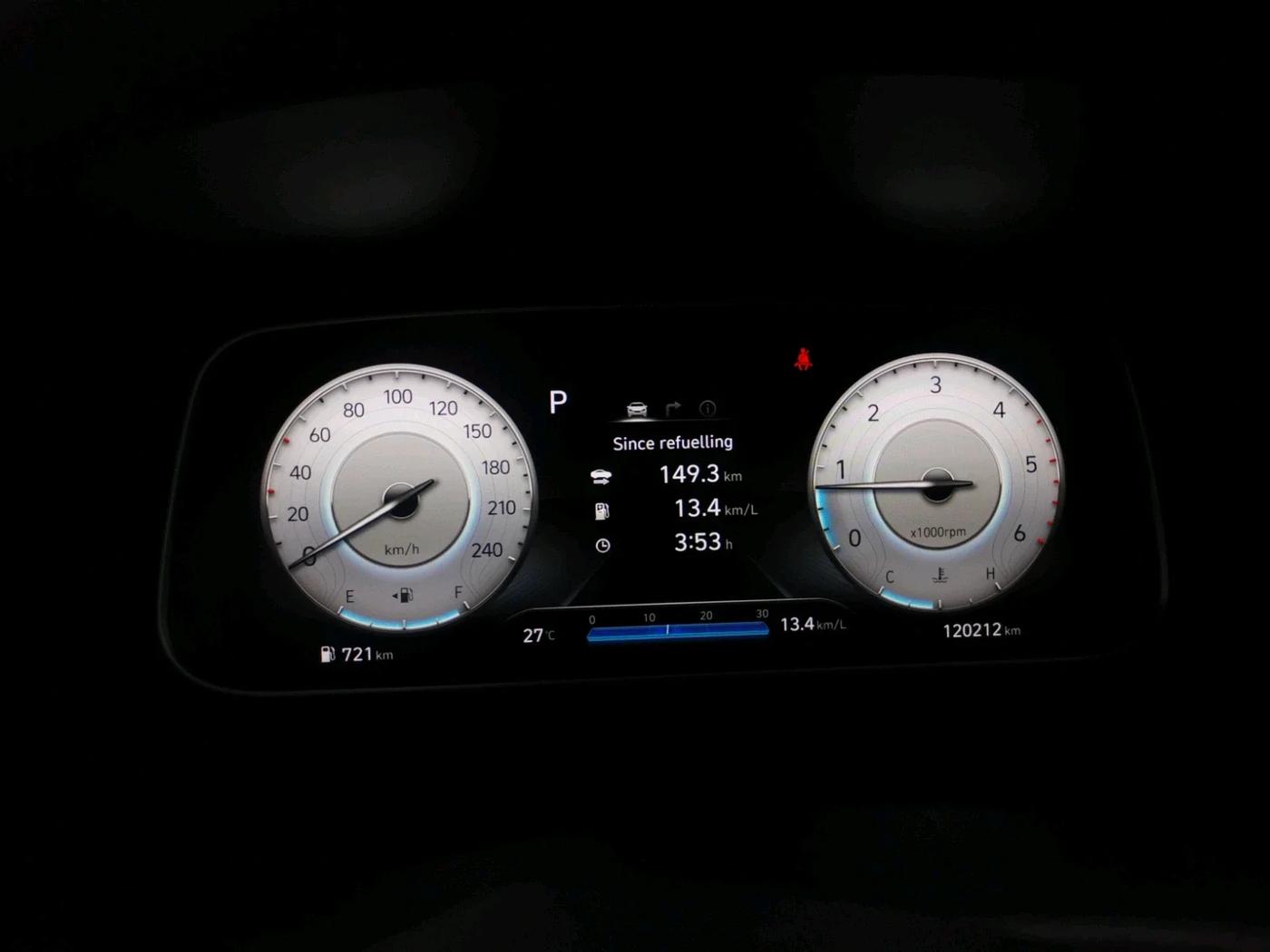 2021 Hyundai ALCAZAR 1.5 SIGNATURE (O) AT 6STR, Diesel, Automatic, 1,20,212 km, interior