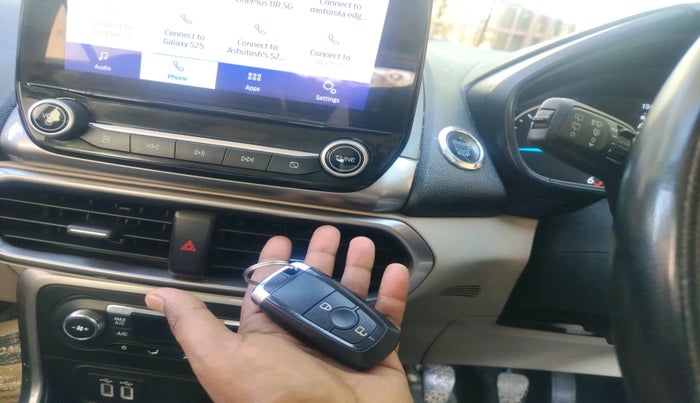 2021 Ford Ecosport TITANIUM + SE 1.5L DIESEL, Diesel, Manual, 1,34,356 km, interior