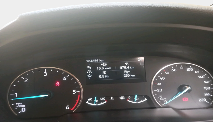 2021 Ford Ecosport TITANIUM + SE 1.5L DIESEL, Diesel, Manual, 1,34,356 km, interior