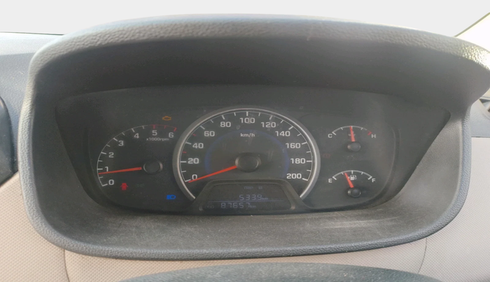 2013 Hyundai Grand i10 MAGNA 1.2 KAPPA VTVT, Petrol, Manual, 87,657 km, interior