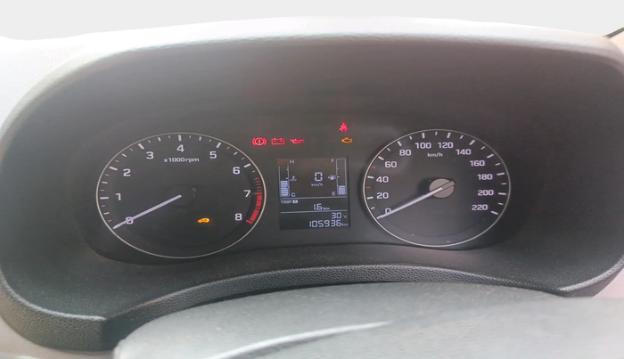 2019 Hyundai Creta SX 1.6 PETROL, Petrol, Manual, 1,05,936 km, interior