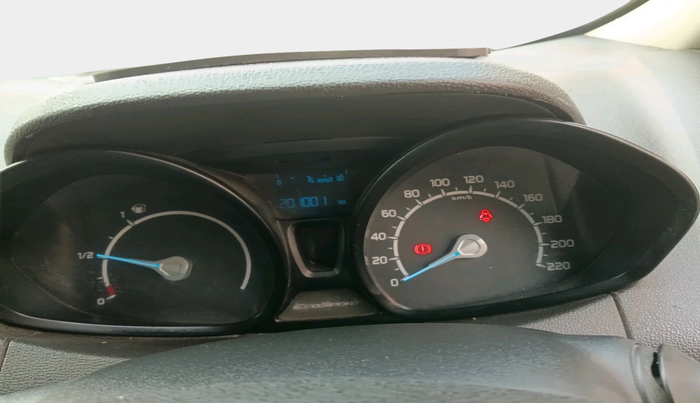 2013 Ford Ecosport AMBIENTE 1.5L PETROL, Petrol, Manual, 2,01,001 km, interior