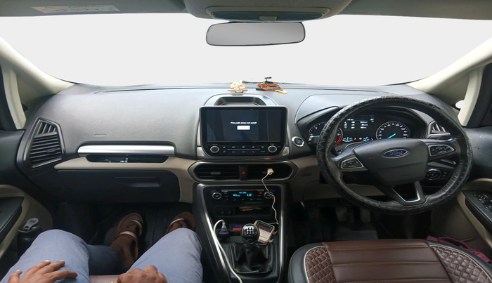 2020 Ford Ecosport TITANIUM 1.5L DIESEL, Diesel, Manual, 1,77,186 km, interior