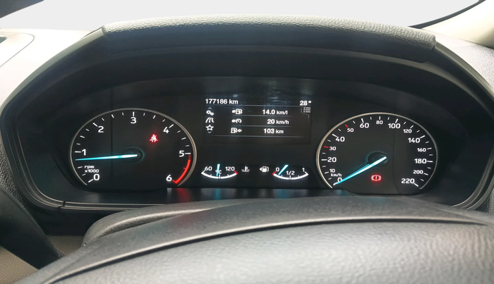 2020 Ford Ecosport TITANIUM 1.5L DIESEL, Diesel, Manual, 1,77,186 km, interior