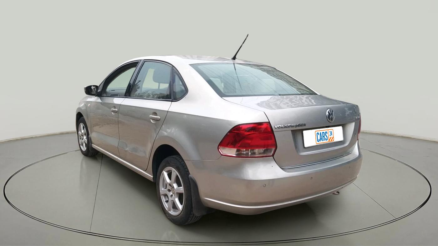 2012 Volkswagen Vento HIGHLINE PETROL AT, Petrol, Automatic, 80,530 km, exterior