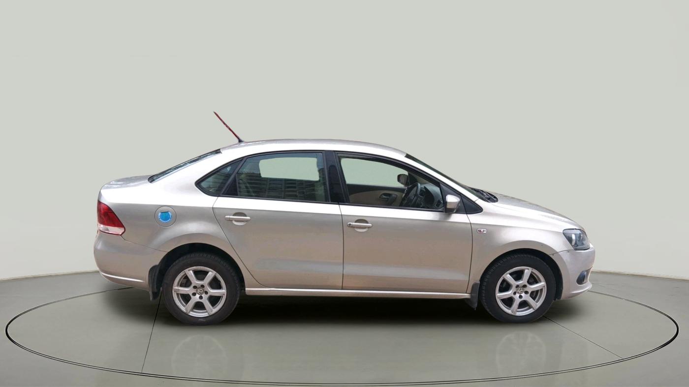 2012 Volkswagen Vento HIGHLINE PETROL AT, Petrol, Automatic, 80,530 km, exterior
