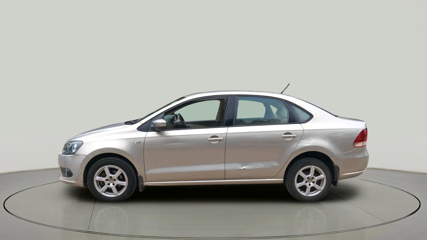 2012 Volkswagen Vento HIGHLINE PETROL AT, Petrol, Automatic, 80,530 km, exterior