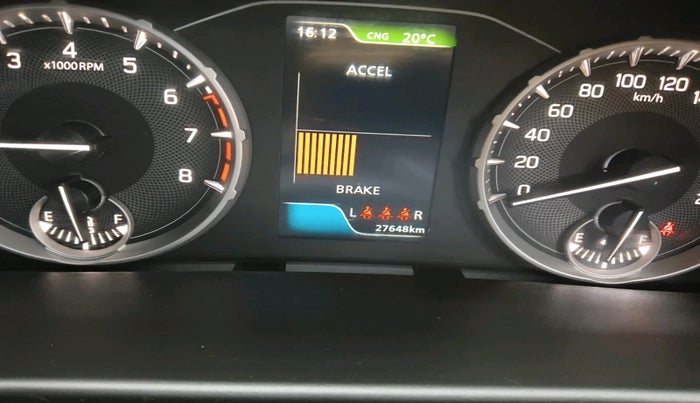2025 Maruti BREZZA ZXI S-CNG, Petrol, Manual, 27,648 km, interior